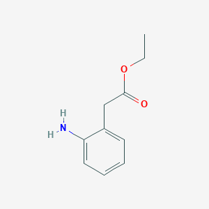 molecular formula C10H13NO2 B1275423 Ethyl 2-aminophenylacetate CAS No. 64460-85-1