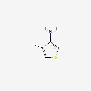 molecular formula C5H7NS B1275424 4-Methylthiophen-3-amine CAS No. 23967-97-7