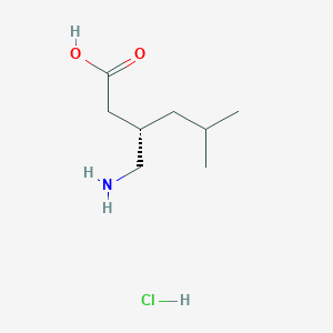 molecular formula C8H18ClNO2 B12754246 Pregabalin hydrochloride CAS No. 530085-00-8