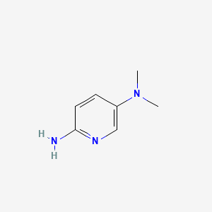 molecular formula C7H11N3 B1275426 N5,N5-Dimethylpyridine-2,5-diamine CAS No. 39856-52-5