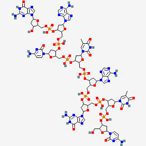 molecular formula C78H99N30O46P7 B12754433 Einecs 301-758-8 CAS No. 94042-91-8