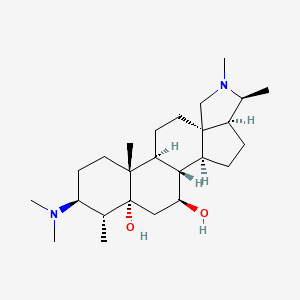 molecular formula C25H44N2O2 B12754658 Kurcholessine CAS No. 6869-47-2