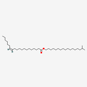 molecular formula C38H74O2 B12754709 Isostearyl erucate CAS No. 84605-09-4