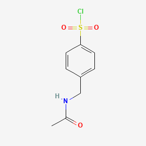 4-(Acetamidomethyl)benzene-1-sulfonyl chloride