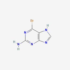 molecular formula C5H4BrN5 B1275490 2-Amino-6-bromopurine CAS No. 82499-03-4