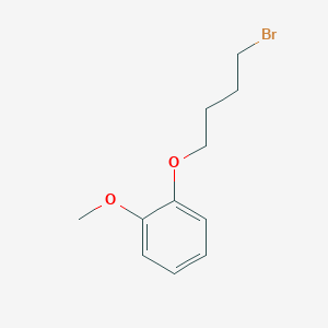 molecular formula C11H15BrO2 B1275498 1-(4-Bromobutoxy)-2-methoxybenzene CAS No. 3257-51-0