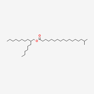 molecular formula C34H68O2 B12755027 Hexyldecyl isostearate CAS No. 69247-84-3