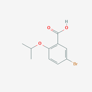 molecular formula C10H11BrO3 B1275504 5-Bromo-2-isopropoxybenzoic acid CAS No. 62176-16-3