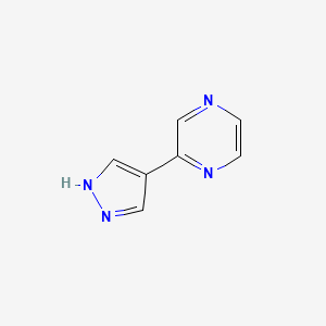 2-(1H-pyrazol-4-yl)pyrazine