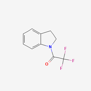 molecular formula C10H8F3NO B1275535 2,2,2-Trifluoro-1-indolinylethan-1-one CAS No. 90732-28-8