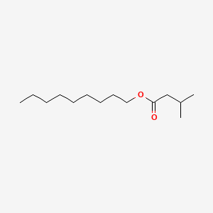 molecular formula C14H28O2 B12755454 Nonyl isovalerate CAS No. 7786-47-2