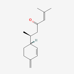 molecular formula C15H22O B12755595 (+)-I2-Turmerone CAS No. 170705-10-9