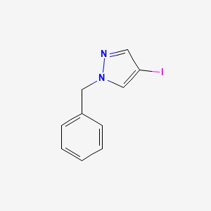 molecular formula C10H9IN2 B1275560 1-Benzyl-4-iodo-1H-pyrazole CAS No. 50877-42-4