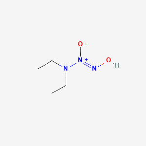 molecular formula C4H11N3O2 B12755775 1,1-Diethyl-2-hydroxy-3-oxotriazane CAS No. 1223160-21-1