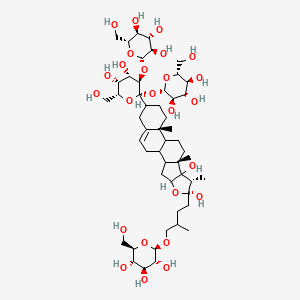 molecular formula C51H84O25 B12755934 Pratioside B CAS No. 150175-09-0