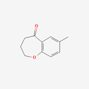 7-Methyl-3,4-dihydro-2H-benzo[b]oxepin-5-one