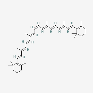 molecular formula C40H56 B12755979 15-cis-beta-Carotene CAS No. 19361-58-1