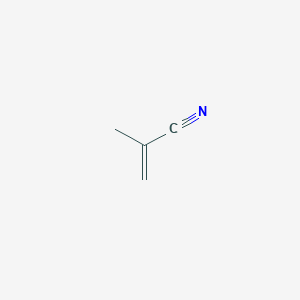 molecular formula C4H5N B127562 Methacrylonitrile CAS No. 126-98-7