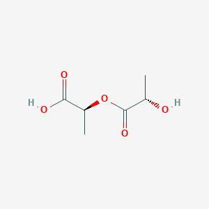 molecular formula C6H10O5 B12756393 Lactic acid lactate, L- CAS No. 923-17-1