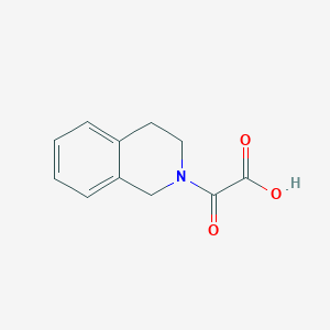 molecular formula C11H11NO3 B1275644 3,4-dihydroisoquinolin-2(1H)-yl(oxo)acetic acid CAS No. 603097-44-5