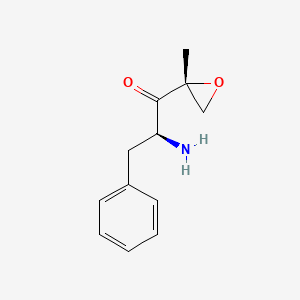 molecular formula C12H15NO2 B12756471 Oprozomib metabolite PR-025 CAS No. 935888-16-7
