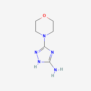 3-morpholin-4-yl-1H-1,2,4-triazol-5-amine