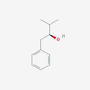 molecular formula C11H16O B12756597 alpha-Isopropyl-phenethyl alcohol, (S)- CAS No. 67252-79-3