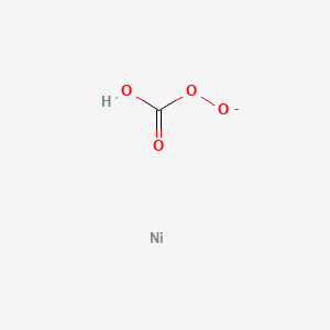 molecular formula CHNiO4-3 B12756632 Nickel;carbonate;hydroxide CAS No. 12122-15-5