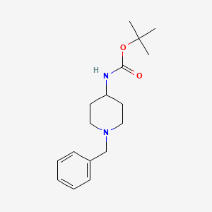 molecular formula C17H26N2O2 B1275665 1-Benzyl-4-(N-Boc-amino)piperidine CAS No. 73889-19-7