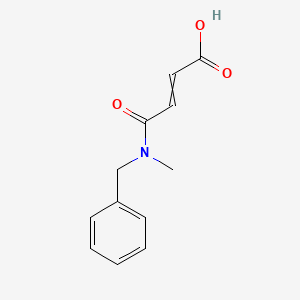 (2Z)-4-[benzyl(methyl)amino]-4-oxobut-2-enoic acid