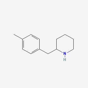molecular formula C13H19N B1275713 2-(4-Methyl-benzyl)-piperidine CAS No. 63587-56-4