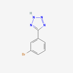 molecular formula C7H5BrN4 B1275716 5-(3-溴苯基)-1H-四唑 CAS No. 3440-99-1