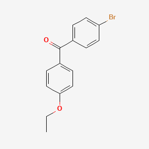 molecular formula C15H13BrO2 B1275718 4-Bromo-4'-ethoxybenzophenone CAS No. 351003-30-0