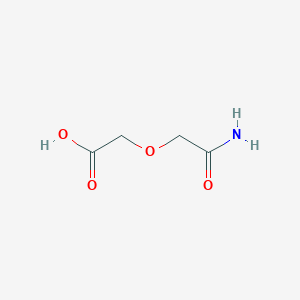 molecular formula C4H7NO4 B1275727 (2-Amino-2-oxoethoxy)acetic acid CAS No. 22064-40-0