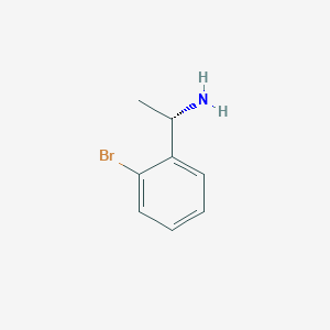 molecular formula C8H10BrN B127576 (S)-1-(2-Bromophenyl)ethanamine CAS No. 140632-12-8