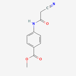 Methyl 4-[(cyanoacetyl)amino]benzoate