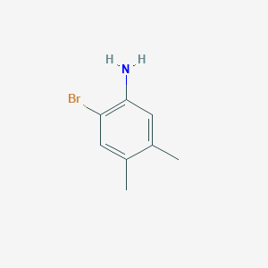 molecular formula C8H10BrN B1275768 2-溴-4,5-二甲基苯胺 CAS No. 22364-29-0