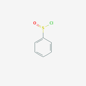molecular formula C6H5ClOS B1275801 Benzenesulfinyl chloride CAS No. 4972-29-6