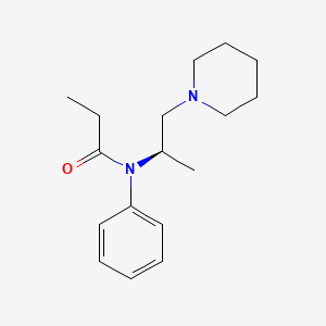 molecular formula C17H26N2O B12758121 Phenampromide, (R)- CAS No. 2101770-94-7