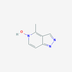 molecular formula C7H7N3O B127582 5-Hydroxy-4-methylpyrazolo[4,3-c]pyridine CAS No. 156118-07-9