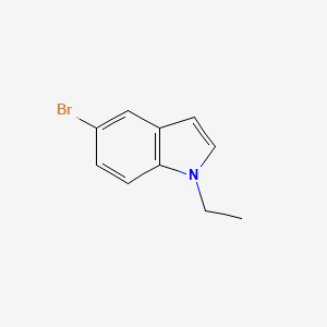 molecular formula C10H10BrN B1275852 5-Bromo-1-ethyl-1H-indole CAS No. 195253-49-7