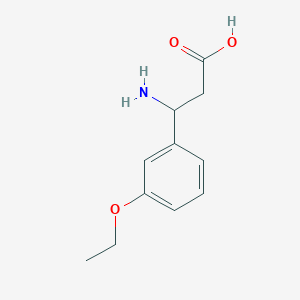 3-Amino-3-(3-ethoxyphenyl)propanoic acid