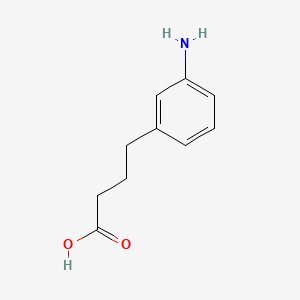 molecular formula C10H13NO2 B1275864 4-(3-aminophenyl)butanoic Acid CAS No. 161466-30-4