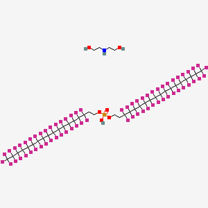 molecular formula C40H20F66NO6P B12758777 Einecs 304-902-8 CAS No. 94291-76-6