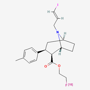 molecular formula C20H25FINO2 B12758919 HZ9Fup9E8I CAS No. 1187432-35-4