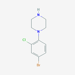 1-(4-Bromo-2-chlorophenyl)piperazine