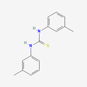 molecular formula C15H16N2S B1275920 1,3-Bis(3-methylphenyl)thiourea CAS No. 620-51-9
