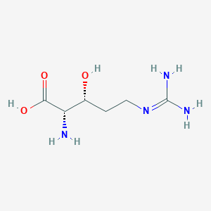molecular formula C6H14N4O3 B12759208 beta-Hydroxyarginine CAS No. 892143-46-3