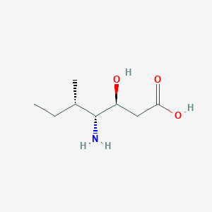 molecular formula C8H17NO3 B12759420 Isostatine CAS No. 116261-18-8