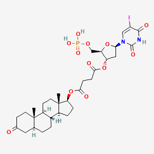 molecular formula C32H44IN2O12P B12759446 Risad-p CAS No. 1182735-51-8